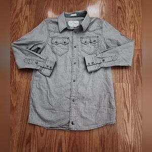 Kids cody james snaps up long sleeve shirt‎ lg